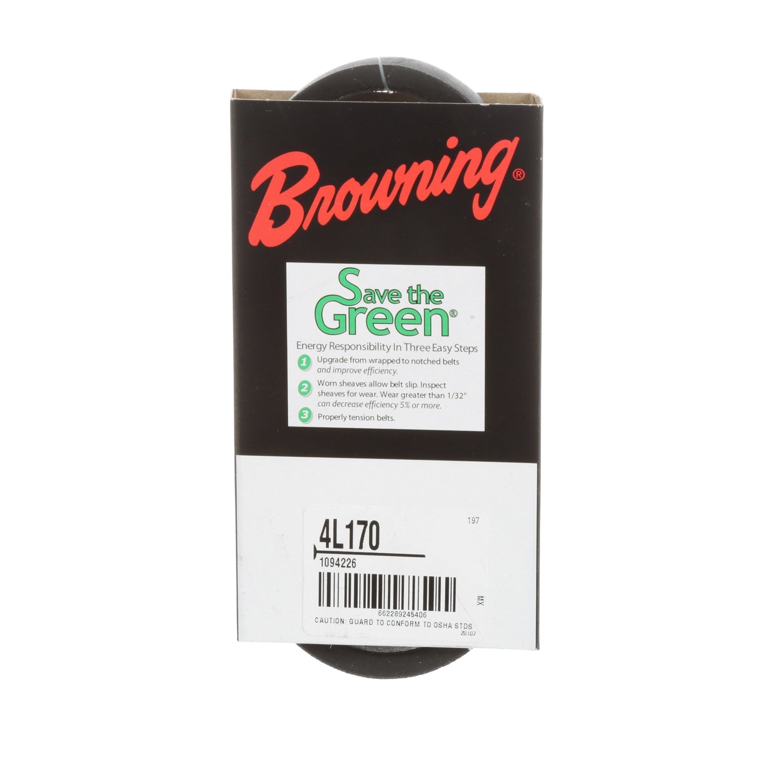 BROWNING 4L170 V-BELTS & PULLEYS