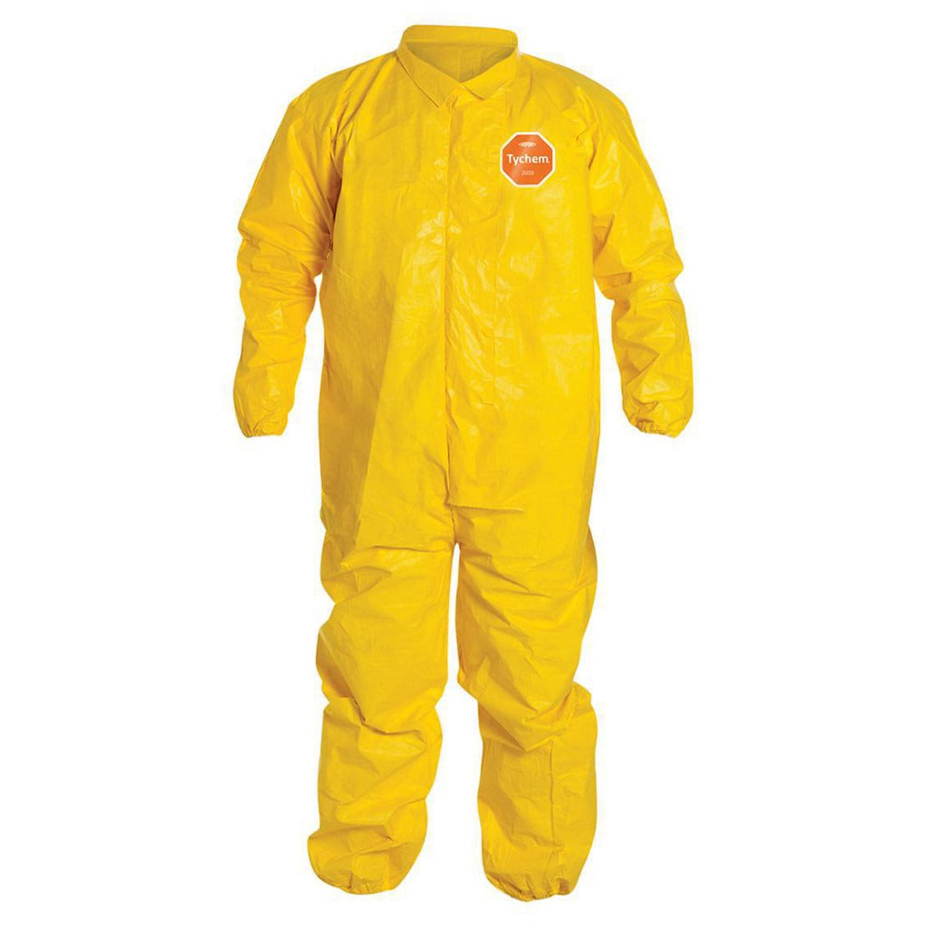 DUPONT Dupont QC125SYL4X001200 Coveralls 4XL Tychem 2000