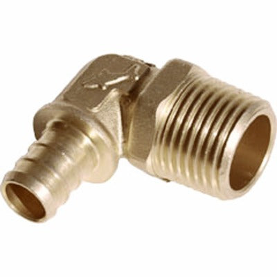 SHARKBITE Sharkbite/cash Acme UC280LFA Pex Barb Adapter Elbow
