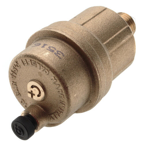 CALEFFI Caleffi 502620A Automatic Air Vent 1/4 NPT M