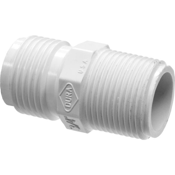 DURA PLAST Dura Plast 503-007 Pvc Hose Adapter 3/4 Mht X 3/4 Mpt