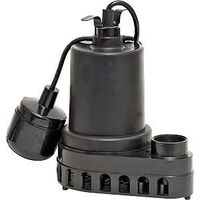 ECO-FLO Eco-flo 92370 Sump Pump 1/3 Hp Tether Float 48 Gpm
