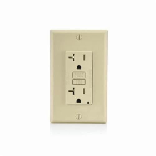 LEVITON Leviton GFTR2-I Shallow Tamper Resistant GFCI Receptacle 20A 125V