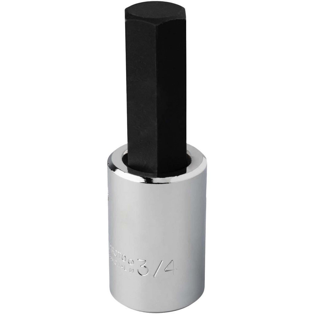 PROTO Proto J54413/4 Hex Bit Socket 1/2 in Drive 3/4 in Hex