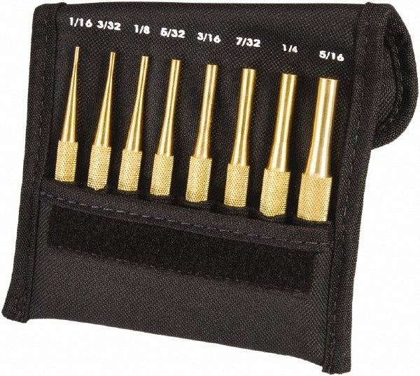 STARRETT Starrett SB565Z Pin Punch Set 8 Pc 1/16-5/16 in