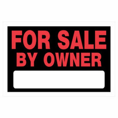 HILLMAN Hillman Fasteners 839930 for Sale by Owner Sign 8x12 in