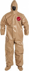 DUPONT Dupont C3128TTNMD000600 Chemical-resistant Coverall Tan