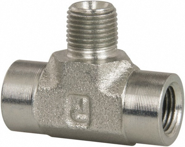 PARKER Parker 1/8 Mms-s Male Branch Tee 1/8 in Mnptf Fnptf 5000 Psi