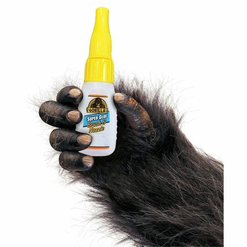 GORILLA Gorilla GOR7500101 Brush & Nozzle Super Glue 0.35 oz (1 Each) GOR7500101