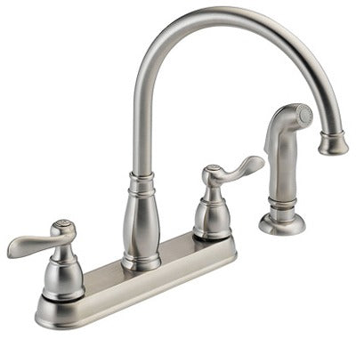 DELTA FAUCET Delta Faucet Co 21996LF-SS Kitchen Faucet 2 Handle Ss