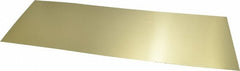 PRECISION BRAND Precision Brand 17870 Brass Shim Stock 0.01in 18x6in 10pc