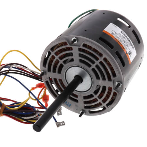 RHEEM Rheem 51-23012-41 Protech Tripsaver Furnace Motor 1/6-1/2 HP 1075 RPM 120V 4 Speed