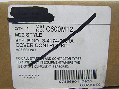 EATON Eaton C600M12 Kit Ctrl Cover Type 1 HD Non-Combination