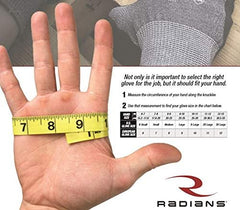Radians RWG603S Cut Protection Sandy Foam Nitrile Coated Glove A5 Small Pack of 1
