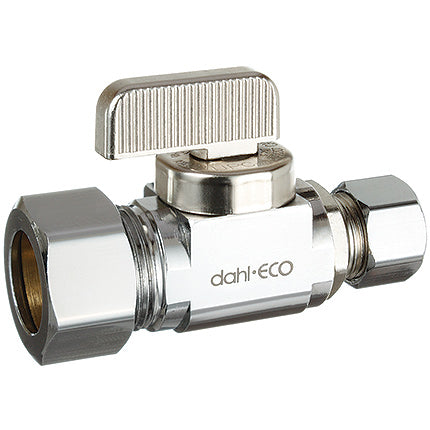 DAHL Dahl Valve 511-33-31 Supply Stop Mini-Ball® Valve 5/8 OD Comp x 3/8 OD Comp (Pack of 24)