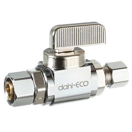 DAHL Dahl Valve 511-41-30 Mini-Ball Valve Retrofit 3/8 OD Fem Comp x 1/4 OD Comp