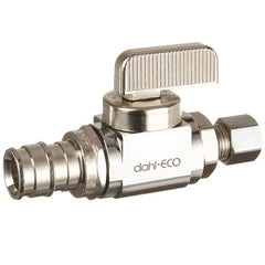 DAHL Dahl Valve 511-PRPX3-30 Supply Stop Mini-Ball Valve 1/2 F1960 x 1/4 OD Comp