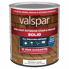 VALSPAR Valspar/cabot VL1028090-14 Solid Stain Sealer 1 Qt