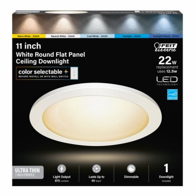 FEIT ELECTRIC Feit Electric 74210/6WY 12.5W Led Flat Panel Selectable Cct