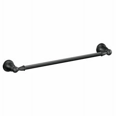 MOEN Creative Specialties Int'l. Y2618BL Towel Bar 18 Inches Matte Black
