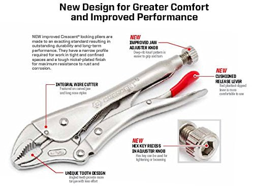 CRESCENT Crescent C20CHN Locking Chain Clamp Red 18 Inch Chain