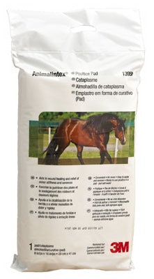 3M 3M Company 1395P Hoof Poultice Pad 8x16 Inches