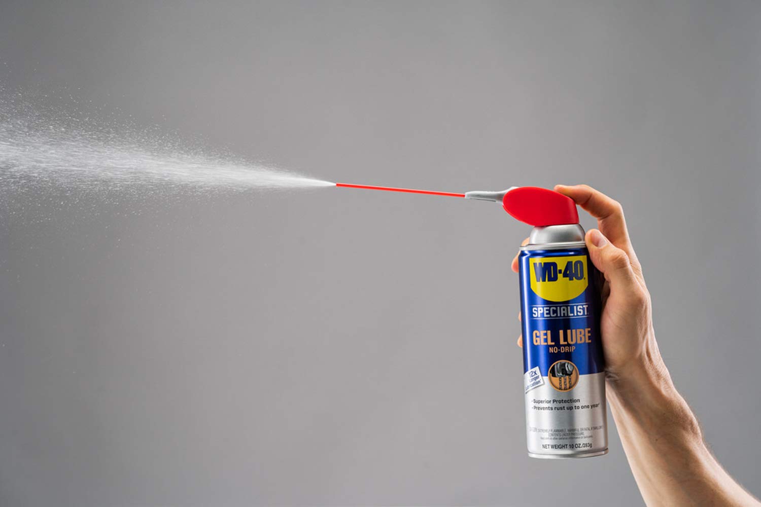 WD-40 WD-40 300103 Specialist Gel Lube with Smart Straw Sprays 2 Ways 10 Oz
