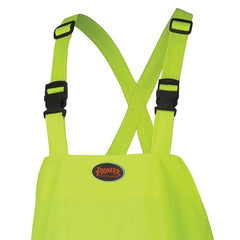 Pioneer V1090260U-M High Visibility Lightweight Waterproof Safety Work Pants Yellow/Green M