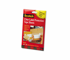 3M 3M MMM822P Label protection tape sheets 4 x 6 2-pack