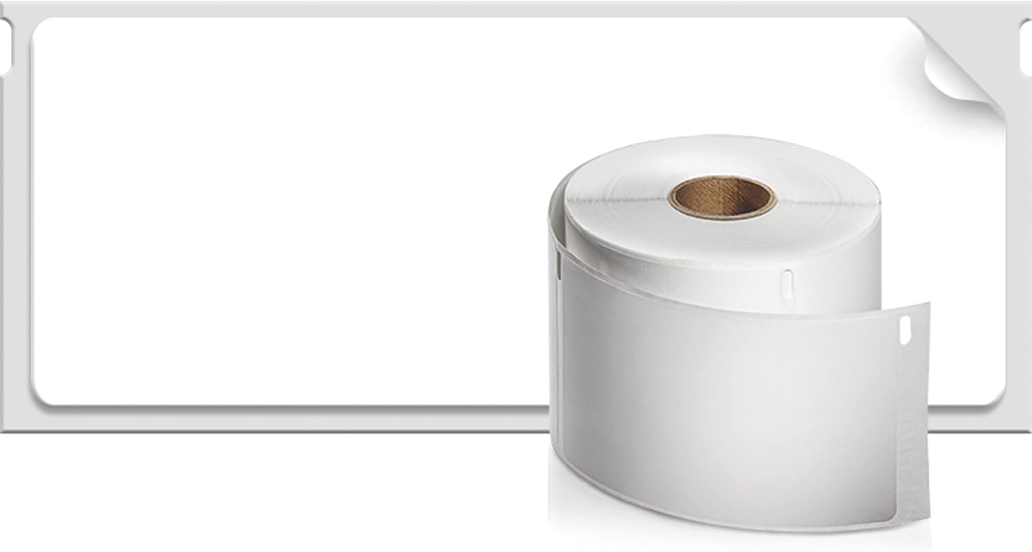 DYMO DYMO 30321 LW Large Mailing Address Labels for LabelWriter Label Printers, White, 1-4/10 x 3-1/2, 2 Rolls of 260
