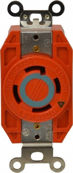 LEVITON Leviton 2720-IG Nema L15-30R 30A 250V Isolated Ground Receptacle