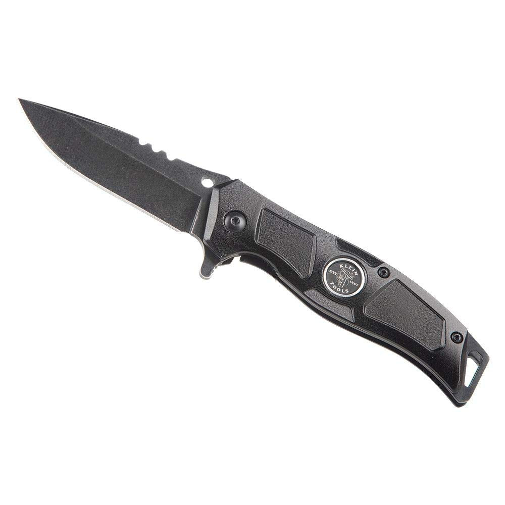 KLEIN TOOLS Klein Tools 44228 Electrician's Pocket Knife Bearing-Assisted Open Stainless Steel Blade