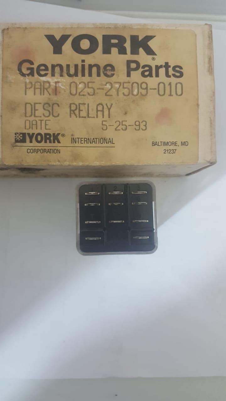 YORK York 025-38995-000 Motor Protector Module Relay 2.5AMP 240VAC