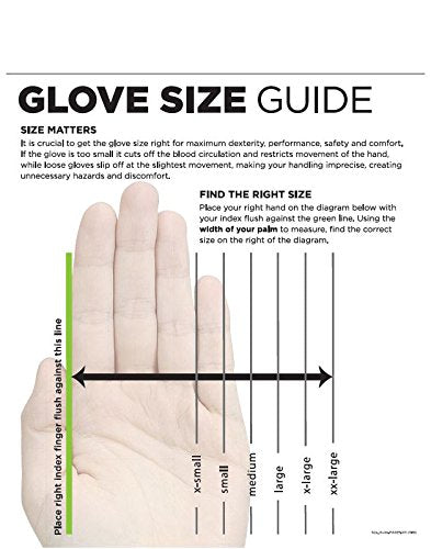 SHOWA SHOWA 540-M Polyurethane Palm Coating Glove, 13-Gauge Engineered HPPE Fiber Liner, Medium (Pack of 12 Pairs)