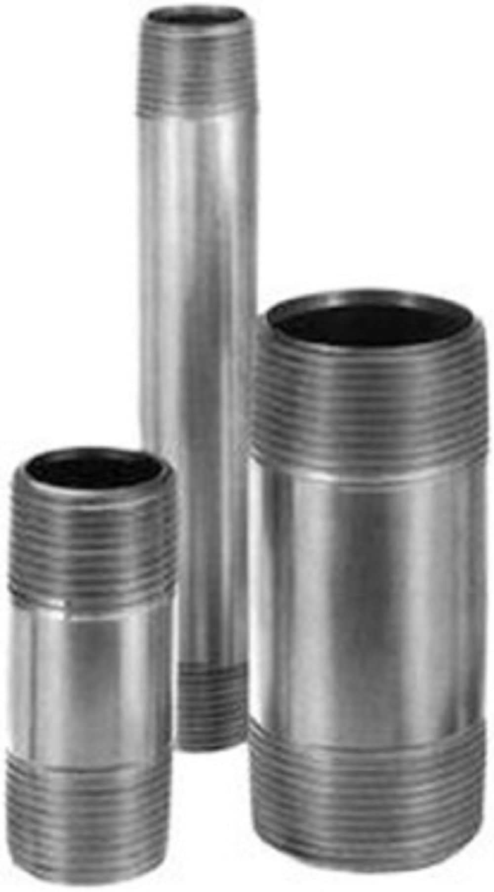 MERIT BRASS Merit Brass 2024-001 Brass Nipple SCH 40 Lead-Free