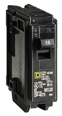 SQUARE D Square D HOM120C 20A Single Pole Circuit Breaker