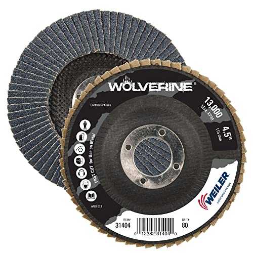 WEILER 31404 FLAP DISCS