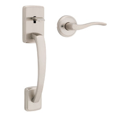 KWIKSET Kwikset 815BFHXSEL-15 Passage Handleset Satin Nickel