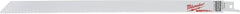 Milwaukee 48-00-5194 Sawzall Bi-Metal Reciprocating Saw Blade 12 in L x 5/8 in W x 10/14 TPI
