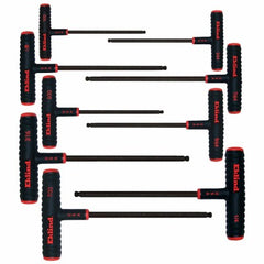 EKLIND Eklind Tool Co 60809 Ball-hex T-key Set 9 Piece