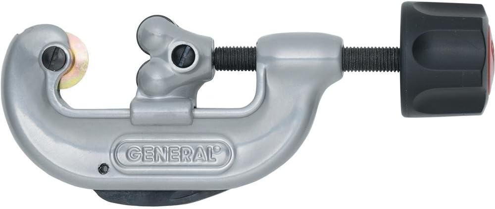 GENERAL TOOLS General Tools 120 Tubing Cutter, Hand Powered, 1/8 Inch to 1-1/8 Inch Outside Diameter, Replacement RW121/2, RW122