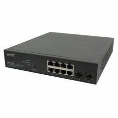 LANTRONIX Transition Networks SM8TAT2SA-OZ Smart Managed Poe+ Switch