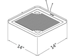 Delta Breez SMT150 150 CFM Exhaust Bath Fan