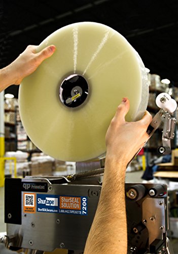 SHURTAPE Shurtape 207141 Light Duty Hot Melt Packaging Tape 48mm x 50 Meters 6-Roll Pack