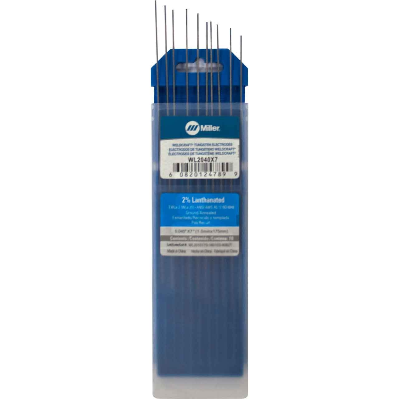 WELDCRAFT WL2040X7 WELDING TUNGSTEN