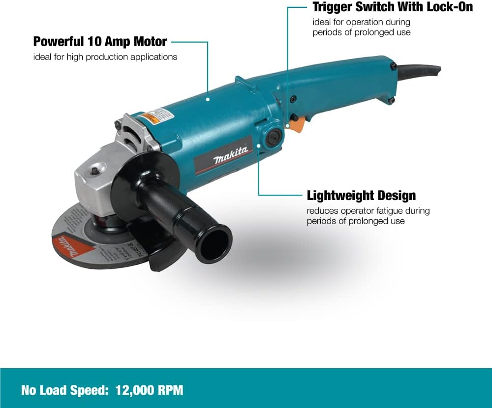 MAKITA Makita 9005B 5-Inch Angle Grinder 9 Amp One Size