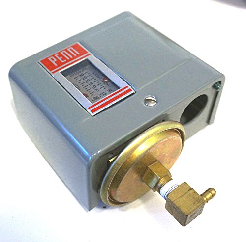JOHNSON CONTROLS Johnson Controls P67CA-1C Penn Series P67 Low Pressure Control, Opens On Pressure Rise DPST Control, 3-30 psi