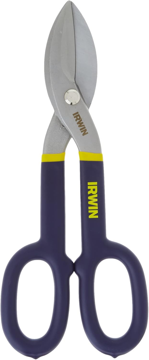 IRWIN IRWIN 22010 Tools Tinner's Snip Flat Blade 10-inch