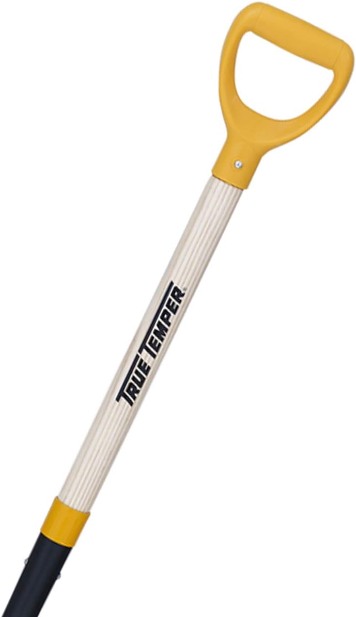 TRUE TEMPER True Temper 2586000 D-Grip Transfer Shovel with Wood Handle