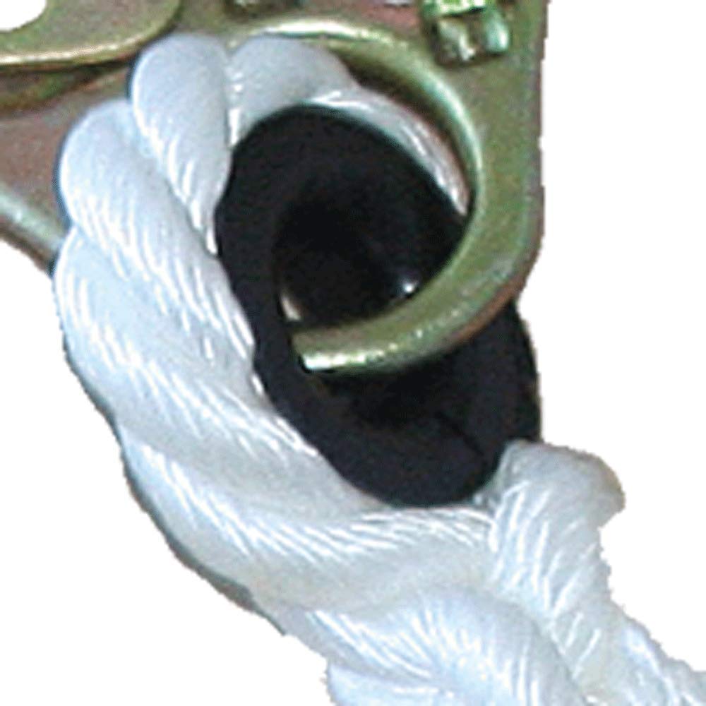 PEAKWORKS Peakworks V8151205 Fall Protection Restraint Lanyard with Rope, Snap and Form Hooks, 5 ft, White